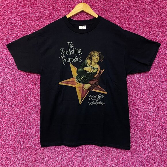 The Smashing Pumpkins Mellon Collie and Infinite Sadness Album Cover T-Shirt Lar - Picture 1 of 4